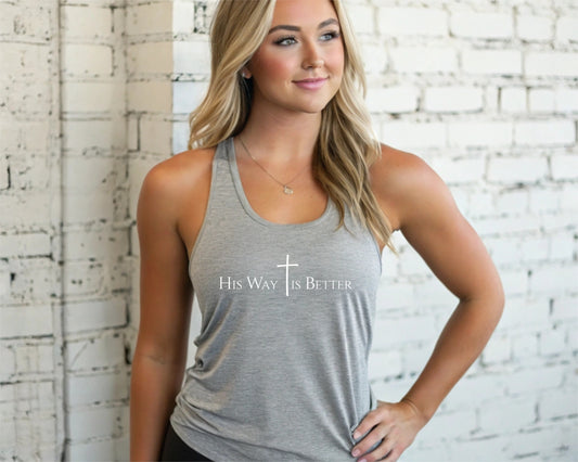 His Way is Better Christian - Women's Racerback Tank