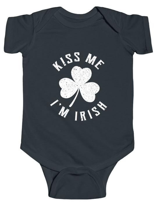 St Patrick’s Day Kiss Me I’m Irish - Baby Bodysuit
