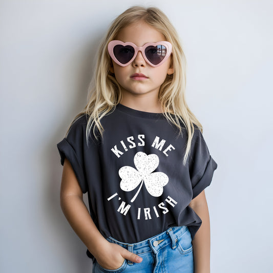 St Patrick’s Day Kiss Me I’m Irish - Youth Tee