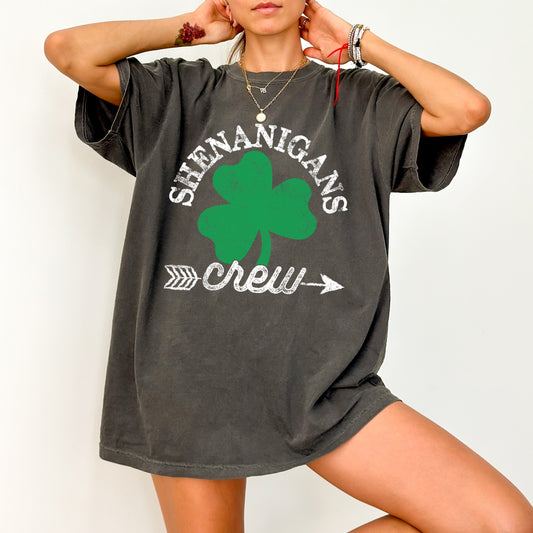 Shenanigans Crew St Patrick’s Day - Unisex Comfort Colors T-shirt