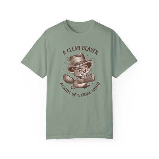 A Clean Beaver Always Gets More Wood Adult humor shirt - ByBoboTee