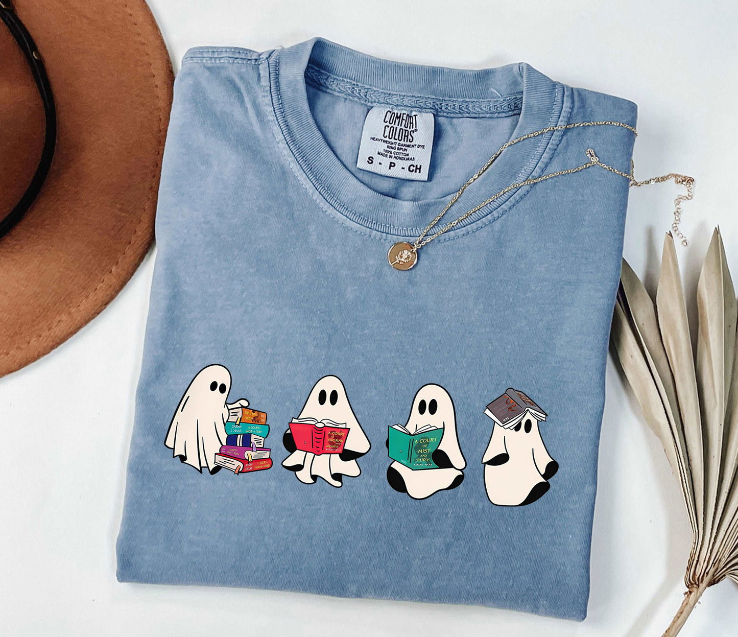 Acotar Ghost SJM Book Reader Shirt - ByBoboTee
