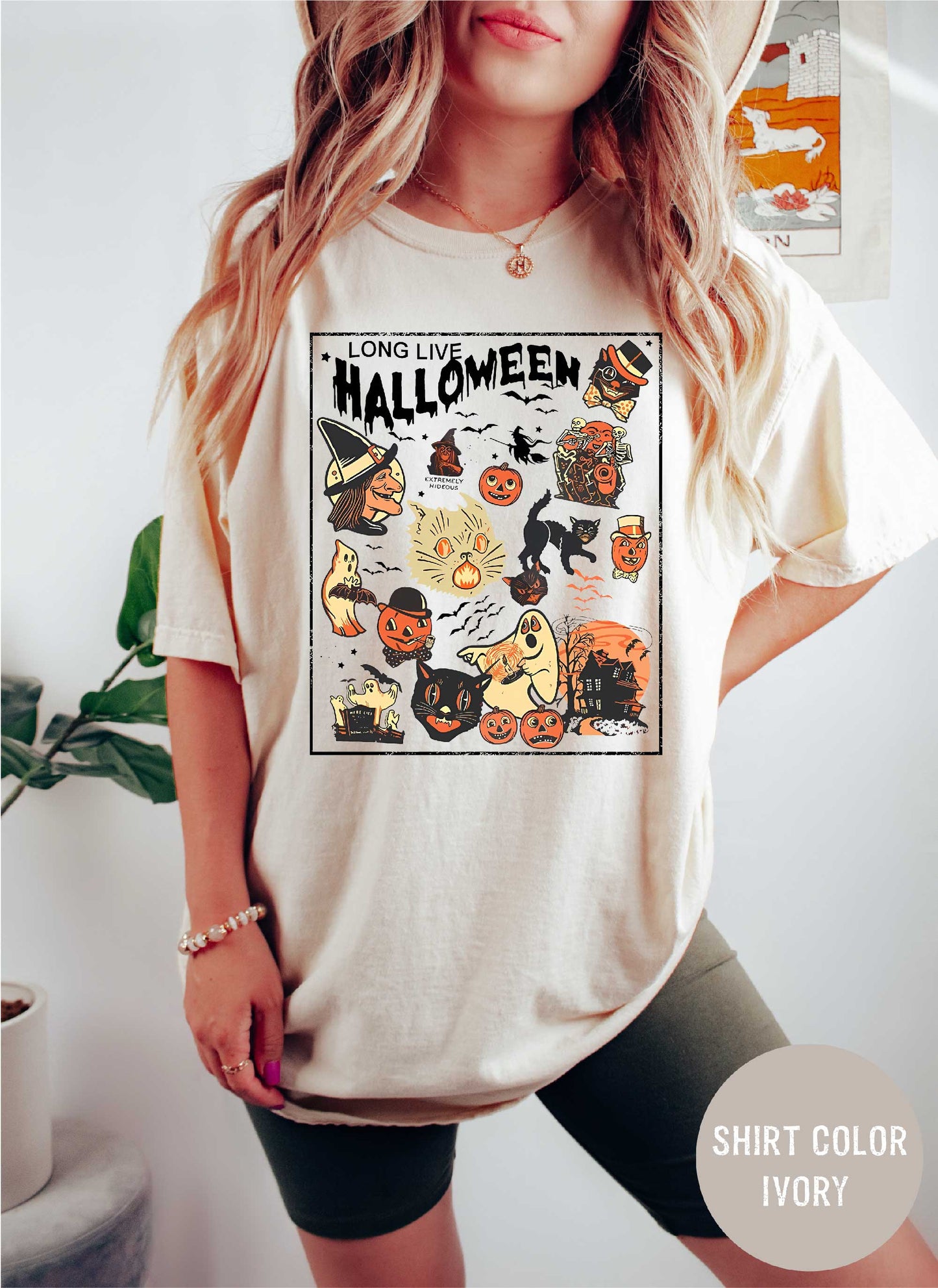 Retro Halloween Shirt, Long Live Halloween, Vintage Halloween Shirt