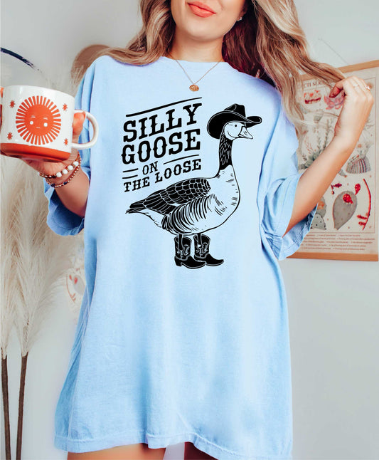 Silly Goose On The Loose Shirt, Silly Goose Farm T-Shirt